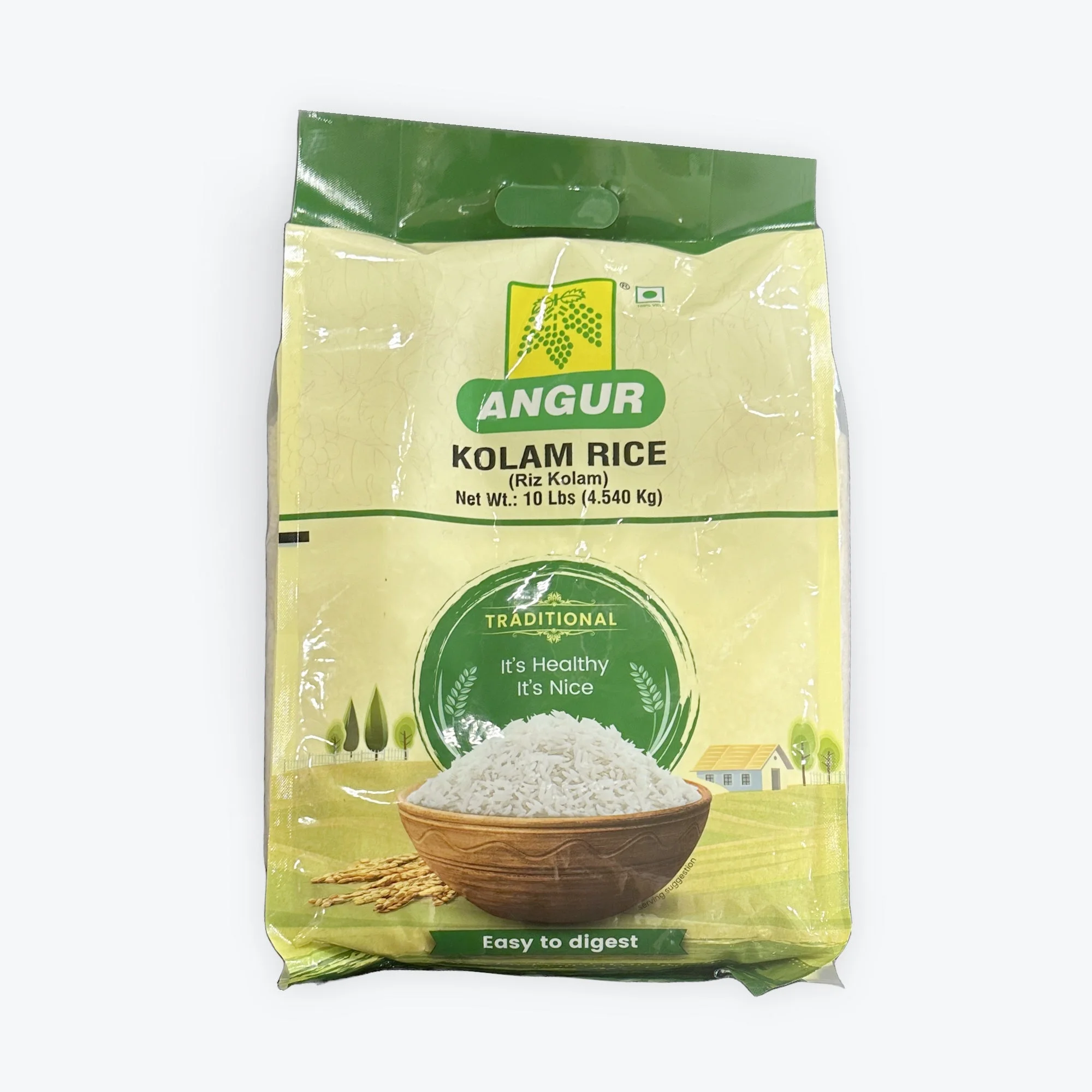 Angur Angur Kolam Rice 10Lb 10Lb